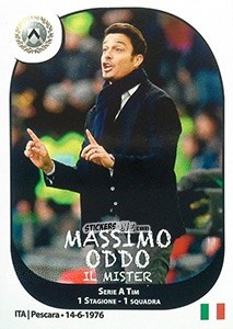 Sticker Massimo Oddo - Calciatori 2017-2018 n. M48 - Panini