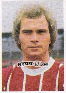 Sticker Uli Hoeneß - Unsere Fußballstars 1973-1974 - Bergmann