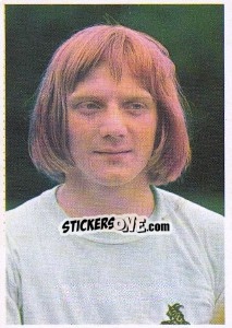 Sticker Rainer Gebauer - Unsere Fußballstars 1973-1974 - Bergmann