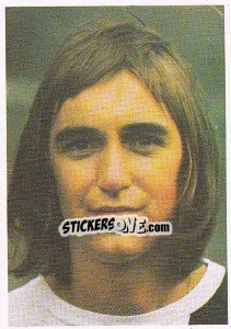 Sticker Dietmar Danner - Unsere Fußballstars 1973-1974 - Bergmann