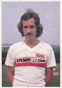 Cromo Günter Eisele - Unsere Fußballstars 1973-1974 - Bergmann