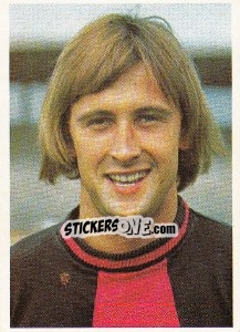 Sticker Dieter Burdenski - Unsere Fußballstars 1973-1974 n. 158 - Bergmann