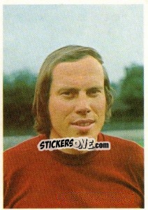 Sticker Werner Scholz - Unsere Fußballstars 1973-1974 n. 167 - Bergmann