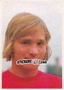 Sticker Peter Berg - Unsere Fußballstars 1973-1974 - Bergmann
