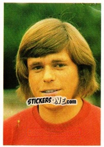 Sticker Klaus Weber - Unsere Fußballstars 1973-1974 - Bergmann