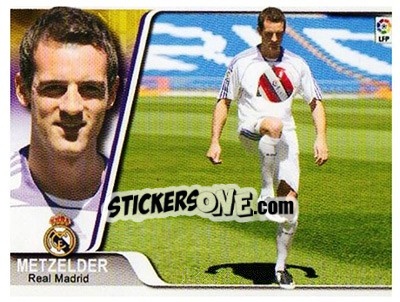 Sticker Metzelder - Liga 2007-2008 n. 8 - Ediciones Estadio