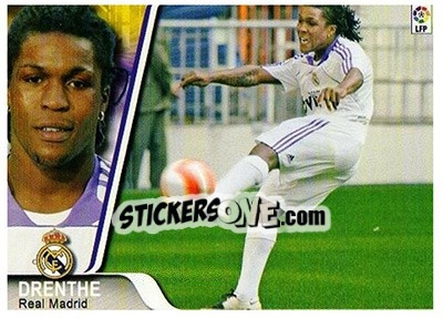 Sticker Drenthe - Liga 2007-2008 n. 10 - Ediciones Estadio