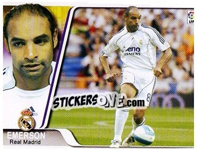 Sticker Emerson - Liga 2007-2008 - Ediciones Estadio