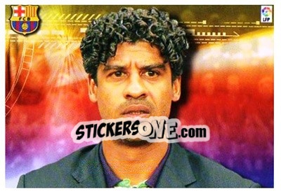 Sticker Rijkaard - Liga 2007-2008 - Ediciones Estadio