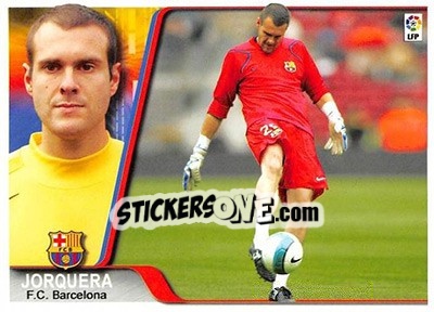 Sticker Jorquera - Liga 2007-2008 - Ediciones Estadio