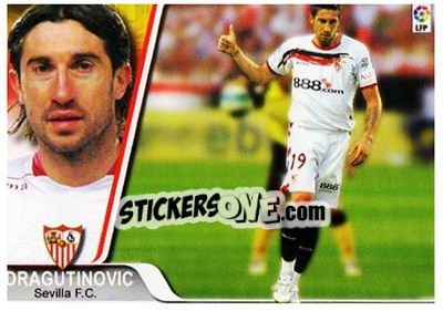 Sticker Dragutinovic - Liga 2007-2008 n. 41 - Ediciones Estadio