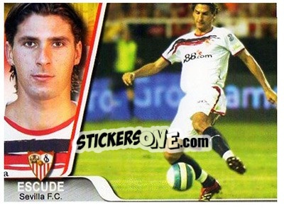 Sticker Escude - Liga 2007-2008 - Ediciones Estadio