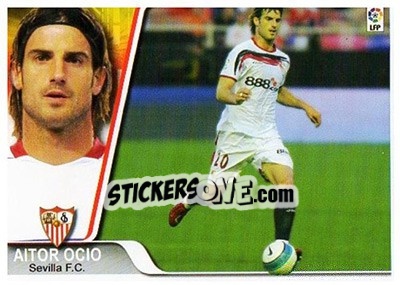 Sticker Aitor Ocio - Liga 2007-2008 - Ediciones Estadio