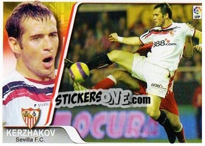 Sticker Kerzharkov - Liga 2007-2008 n. 52 - Ediciones Estadio