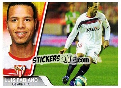 Sticker Luis Fabiano - Liga 2007-2008 - Ediciones Estadio