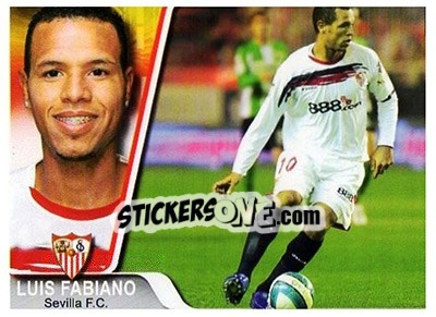 Figurina Luis Fabiano - Liga 2007-2008 - Ediciones Estadio