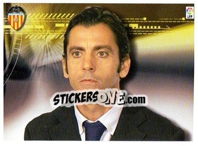 Sticker Quique Flores - Liga 2007-2008 n. 56 - Ediciones Estadio