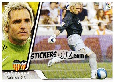 Sticker Cañizares - Liga 2007-2008 n. 57 - Ediciones Estadio