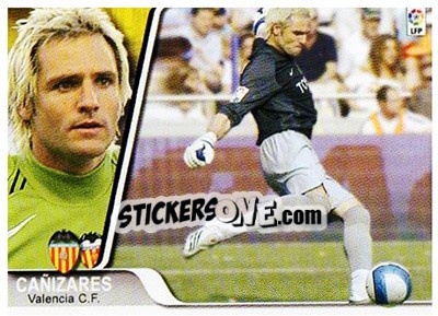 Cromo Cañizares - Liga 2007-2008 - Ediciones Estadio