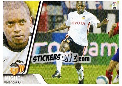 Sticker Miguel - Liga 2007-2008 n. 59 - Ediciones Estadio