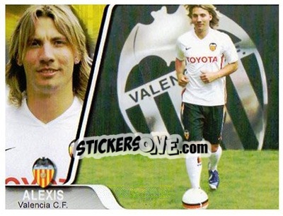Sticker Alexis - Liga 2007-2008 n. 61 - Ediciones Estadio