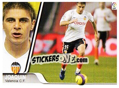 Sticker Joaquin - Liga 2007-2008 - Ediciones Estadio