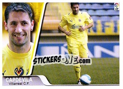Sticker Capdevila - Liga 2007-2008 n. 78 - Ediciones Estadio