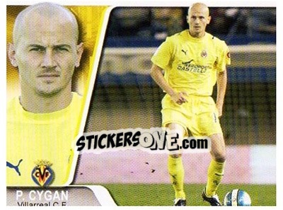 Cromo Cygan - Liga 2007-2008 - Ediciones Estadio