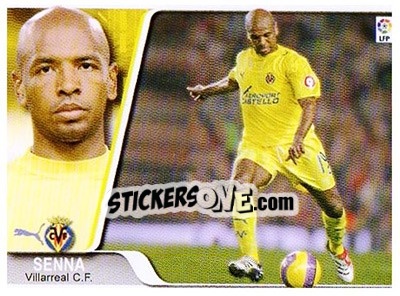 Sticker Senna - Liga 2007-2008 n. 82 - Ediciones Estadio