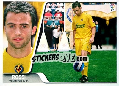 Sticker Rossi - Liga 2007-2008 - Ediciones Estadio