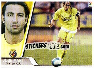 Sticker Jose Mari - Liga 2007-2008 - Ediciones Estadio