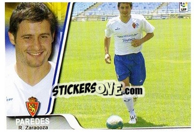 Cromo Paredes - Liga 2007-2008 - Ediciones Estadio