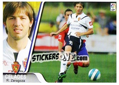 Sticker Celades - Liga 2007-2008 n. 100 - Ediciones Estadio