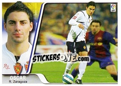 Sticker Oscar - Liga 2007-2008 - Ediciones Estadio