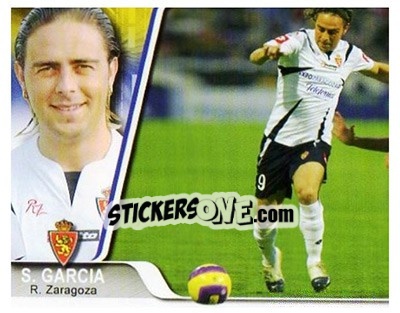 Sticker Sergio Garcia - Liga 2007-2008 n. 107 - Ediciones Estadio
