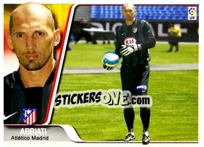 Sticker Christian Abbiati - Liga 2007-2008 - Ediciones Estadio