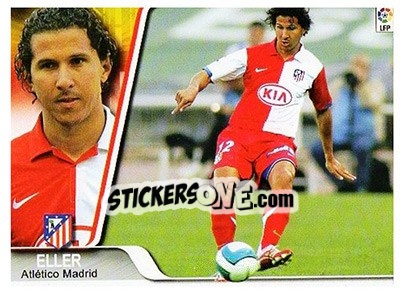 Sticker Fabiano Eller - Liga 2007-2008 n. 114 - Ediciones Estadio