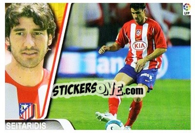 Sticker Seitaridis - Liga 2007-2008 - Ediciones Estadio