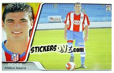 Cromo Reyes - Liga 2007-2008 - Ediciones Estadio