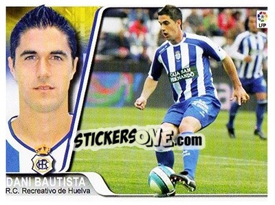 Sticker Dani Bautista - Liga 2007-2008 - Ediciones Estadio