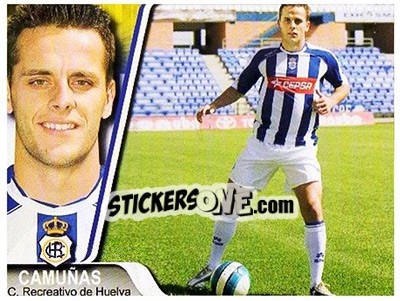 Cromo Camuñas - Liga 2007-2008 - Ediciones Estadio