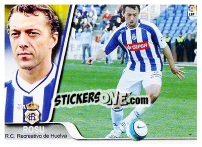 Sticker Rosu - Liga 2007-2008 - Ediciones Estadio