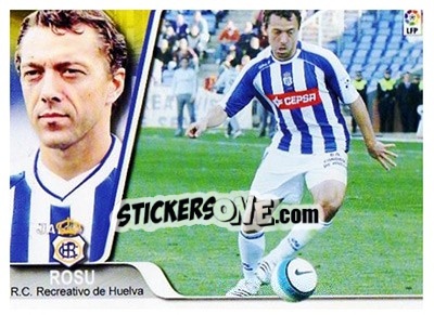 Sticker Rosu - Liga 2007-2008 n. 142 - Ediciones Estadio