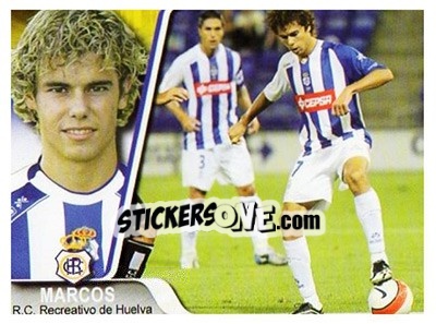 Sticker Marcos - Liga 2007-2008 n. 143 - Ediciones Estadio