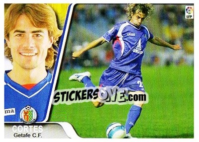 Sticker Cortes - Liga 2007-2008 n. 149 - Ediciones Estadio
