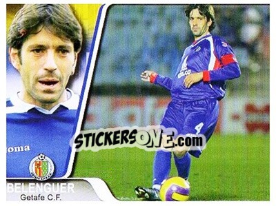Sticker Belenguer - Liga 2007-2008 - Ediciones Estadio