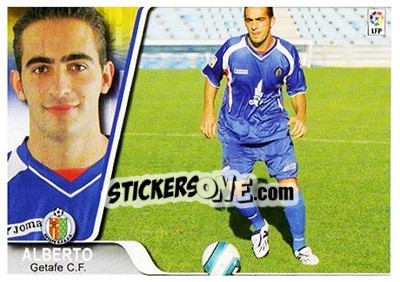 Figurina Alberto - Liga 2007-2008 n. 153 - Ediciones Estadio