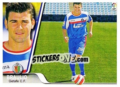 Sticker Braulio - Liga 2007-2008 n. 160 - Ediciones Estadio