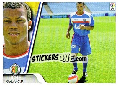 Cromo Uche - Liga 2007-2008 - Ediciones Estadio