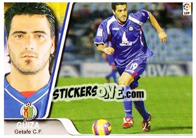 Sticker Güiza - Liga 2007-2008 n. 162a - Ediciones Estadio